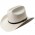 Ковбойская шляпа шерифа белая