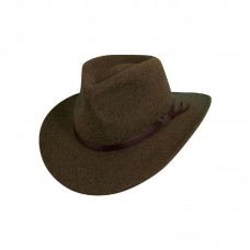 Шляпа коричневый меланж Outback 