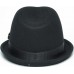 Шляпа федора черного цвета