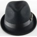 Шляпа федора черного цвета