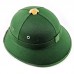 Шлем пробковый зеленого цвета