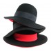 Фетровая шляпа черного цвета