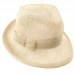 Легкая летняя шляпа федора из пальмового волокна Синамей
