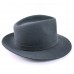 Шляпа фетровая в стиле Борсалино серого цвета