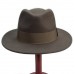  Шляпа федора с прямыми полями Цвет  коричневый