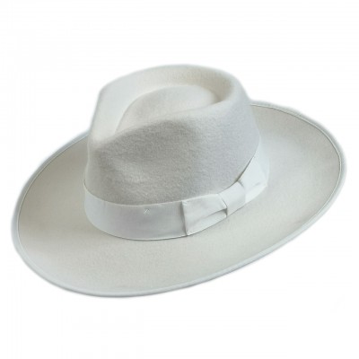 Фетровая шляпа федора мягкий фетр с подкладкой