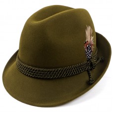 Охотничья шляпа из кроличьего пуха Tonak Hunting Olive