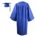 Мантия и шапочка синяя для детского выпускного