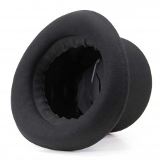 Шляпа Цилиндр высокий из натурального черного фетра