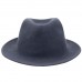 Шляпа темно-серая с низкой тульей Nova Fedora унисекс