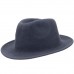 Шляпа темно-серая с низкой тульей Nova Fedora унисекс
