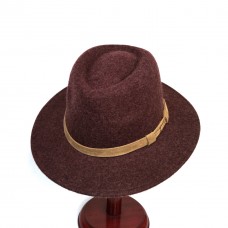 Colver Fedora шляпа бордовый меланж