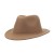 Nova Fedora шляпа с низкой тульей бежевая