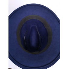  Шляпа синяя Riff Fedora