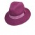  Шляпа розовая Riff Fedora